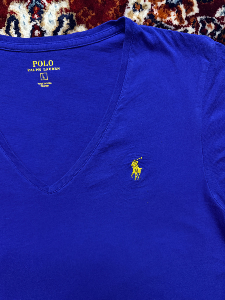 Polo Ralph Lauren Blue T-Shirt - L