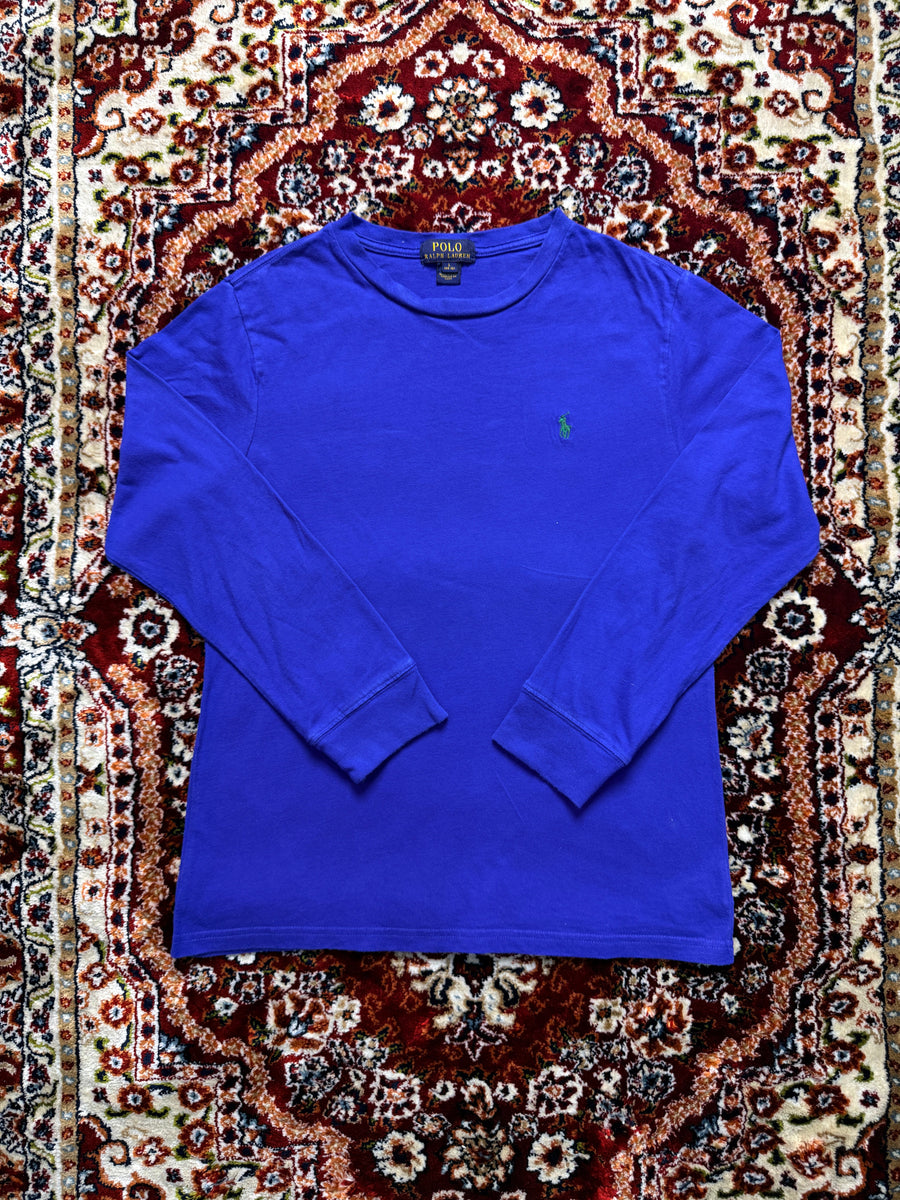Polo Ralph Lauren Blue Long Sleeve T-Shirt - L