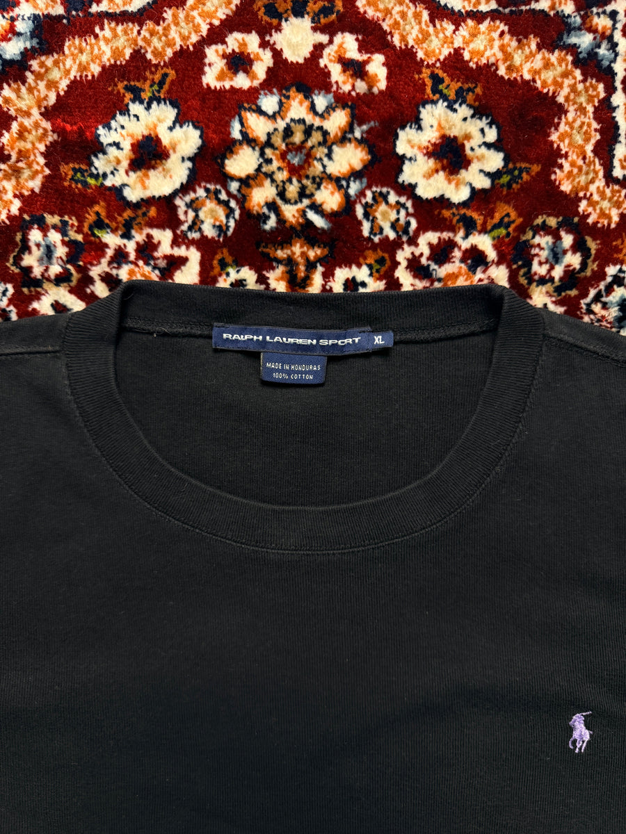 Ralph Lauren Sport Black T-Shirt - XL