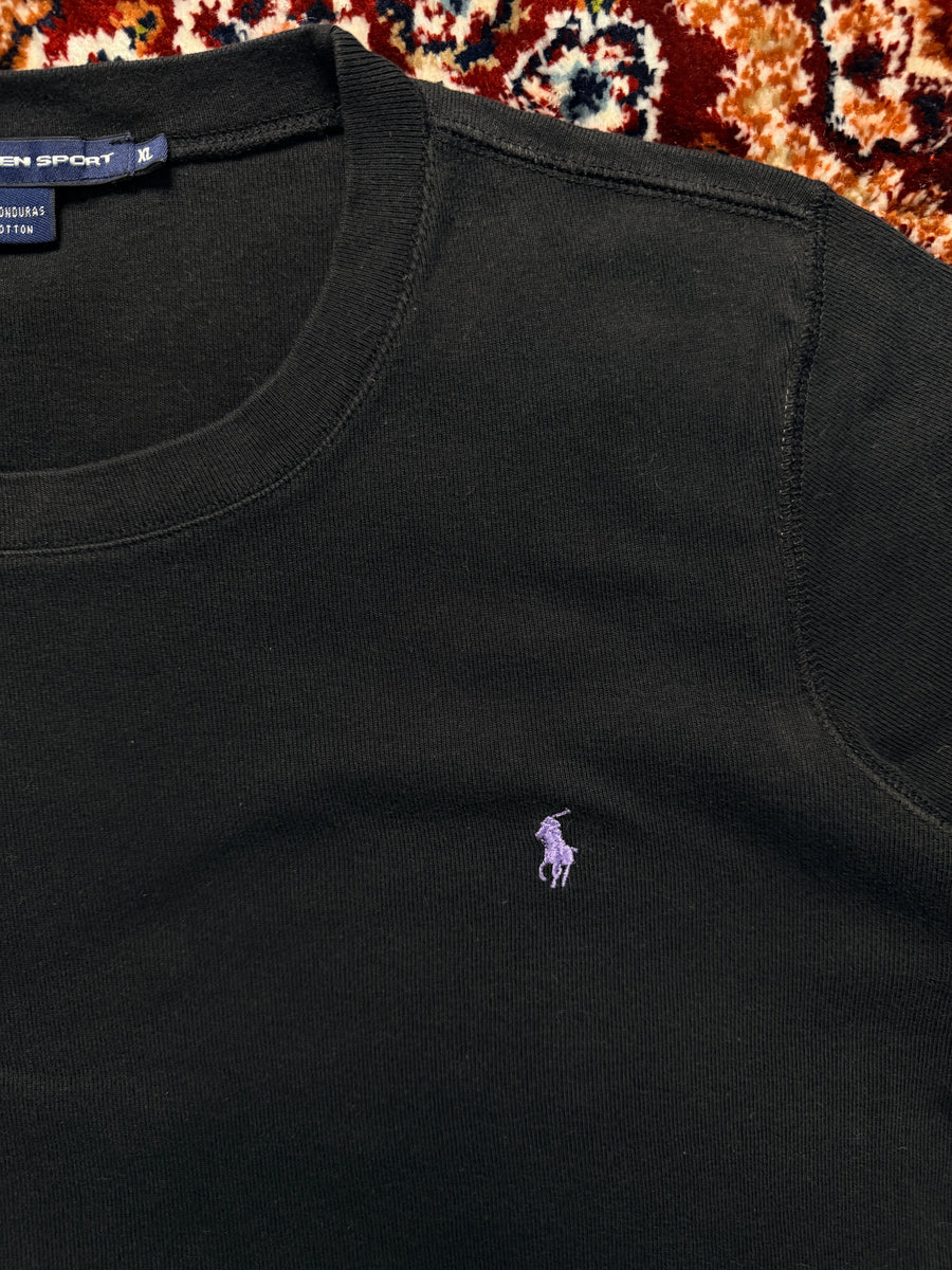 Ralph Lauren Sport Black T-Shirt - XL