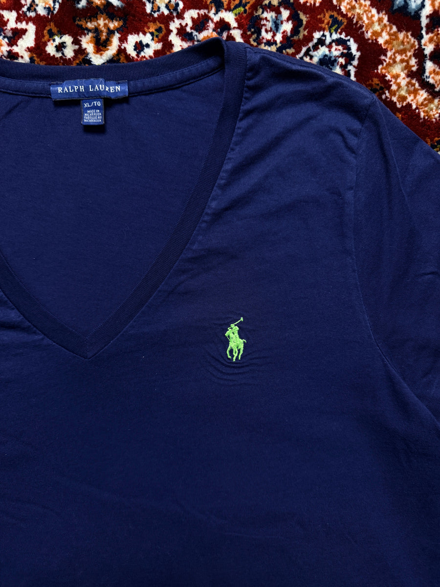 Ralph Lauren Navy Blue T-Shirt - XL