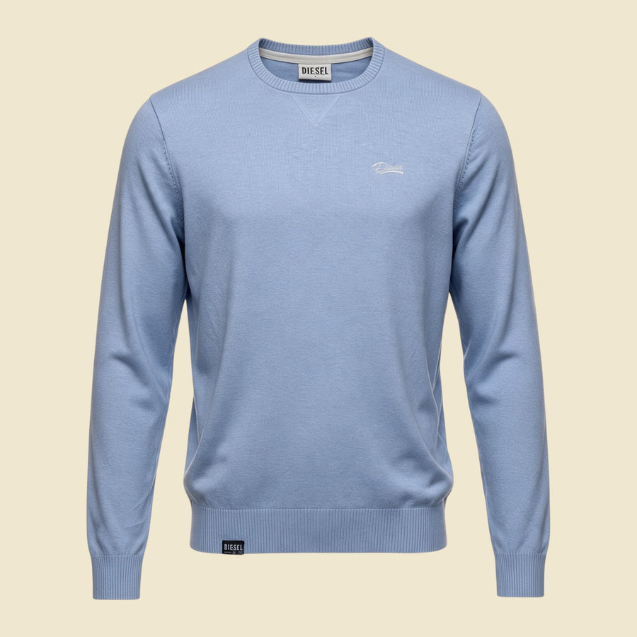 Diesel Sky Blue Crewneck Sweater - S