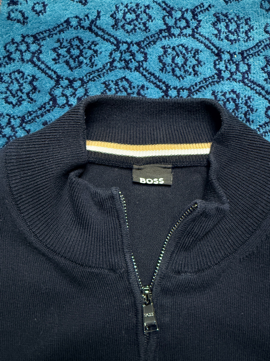 Hugo Boss Black Quarter Zip Sweater - L