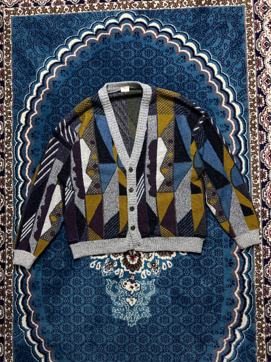 Angelo Litrico Coogi Style Wool Cardigan - XL