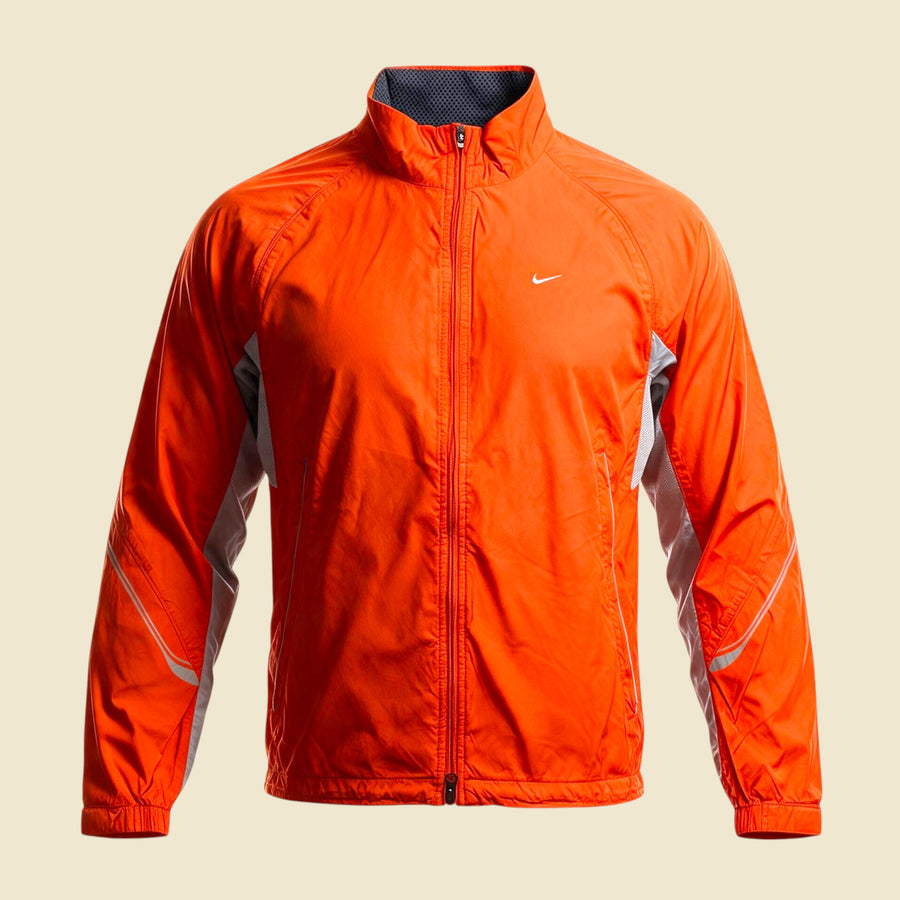 Nike Orange Clima Fit Track Jacket - M