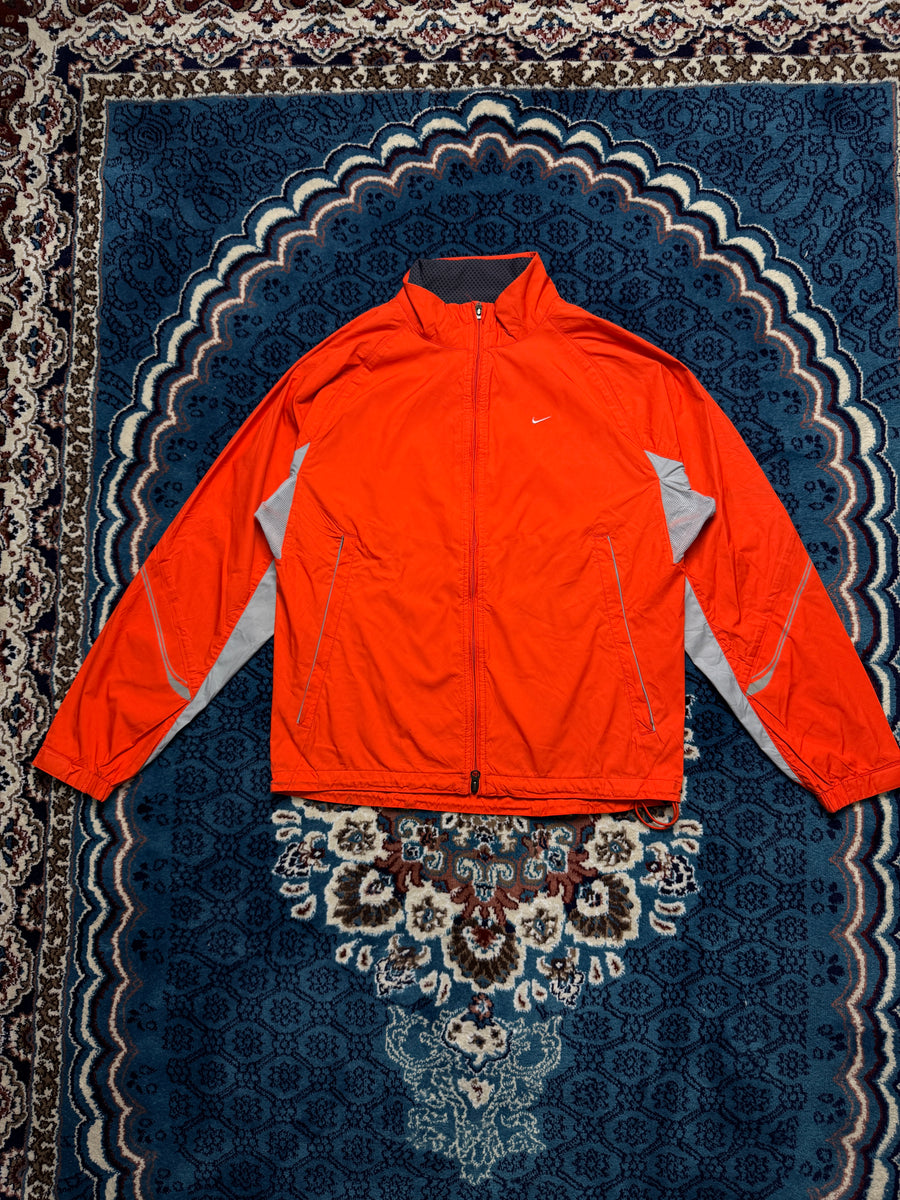 Nike Orange Clima Fit Track Jacket - M