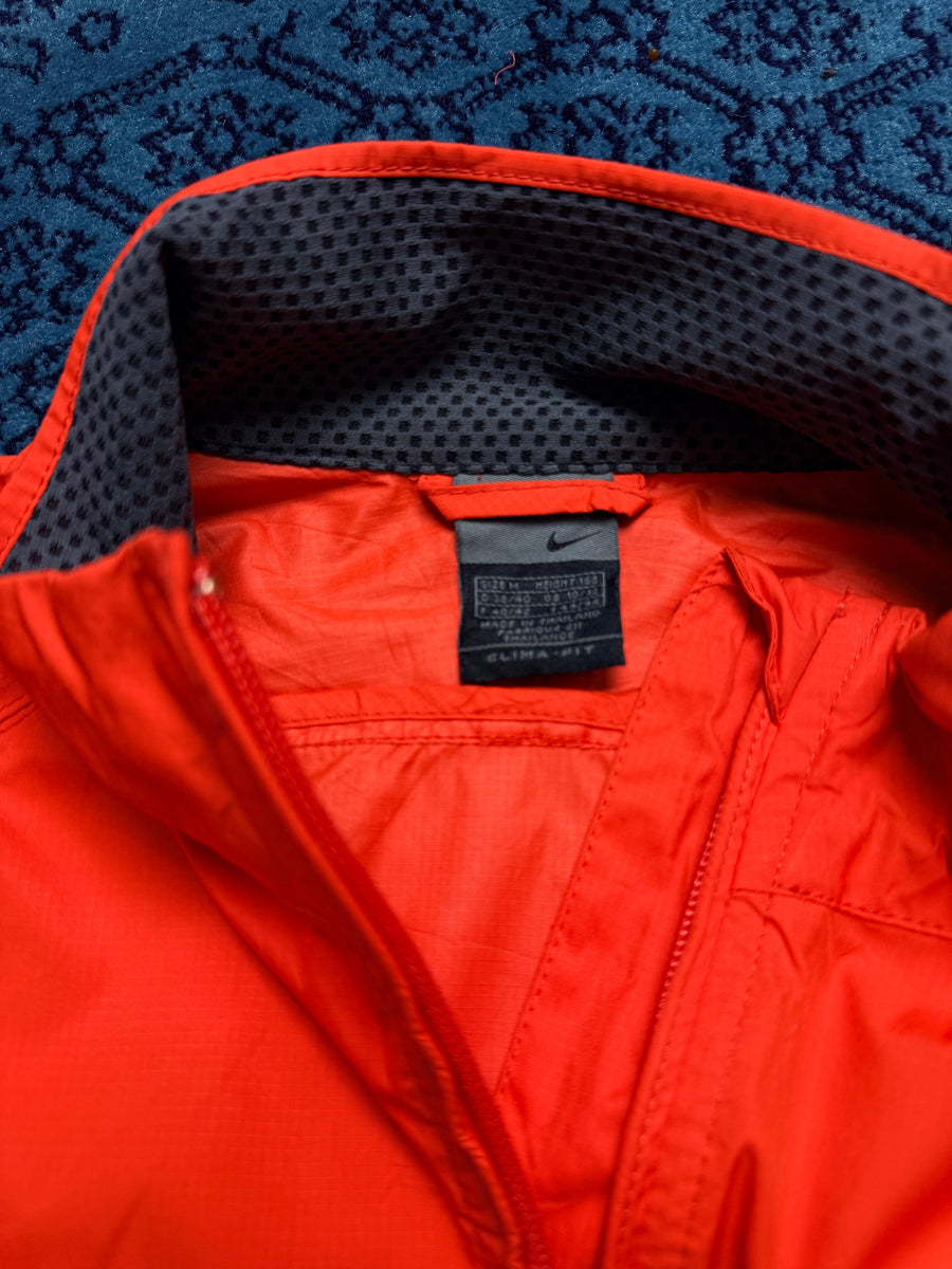 Nike Orange Clima Fit Track Jacket - M