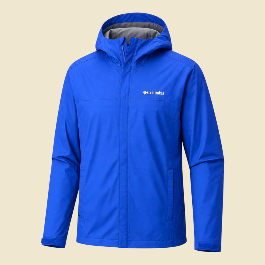 Columbia Blue Hooded Track Jacket - M