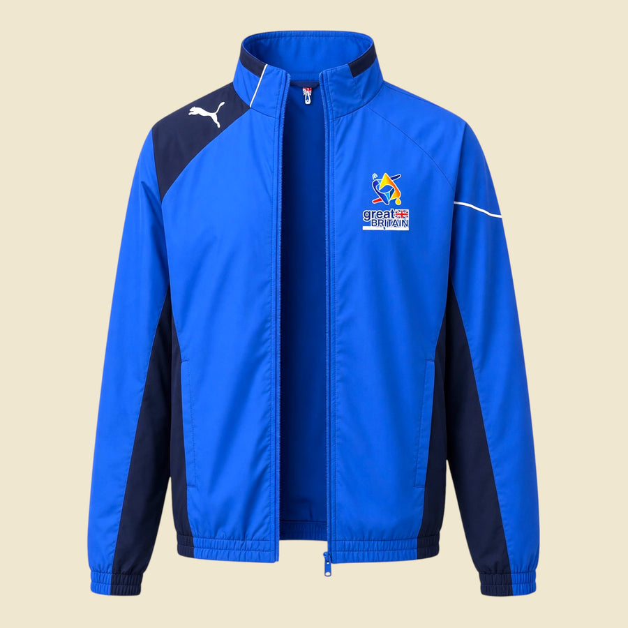 Puma Blue Great Britain Sport Jacket - S