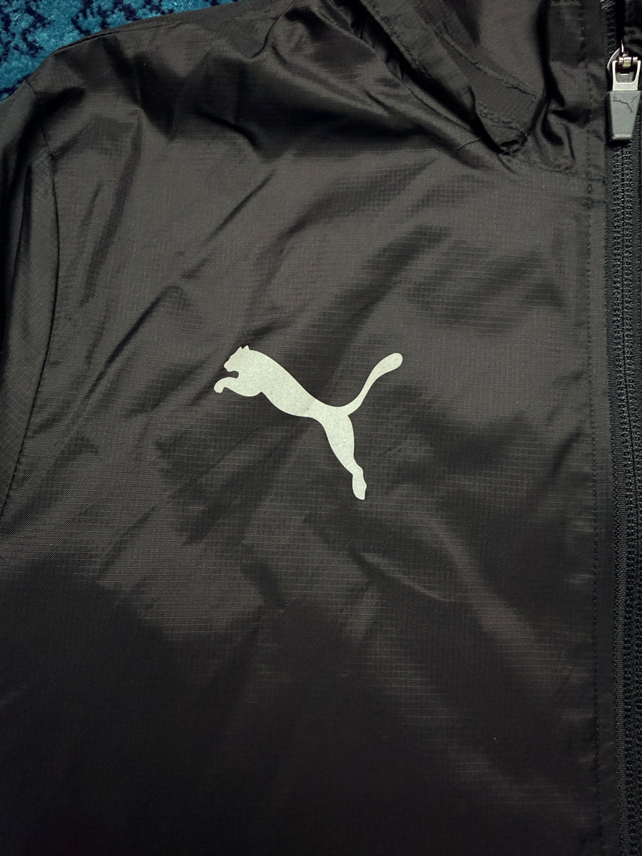 Puma Black Track Jacket - S/M