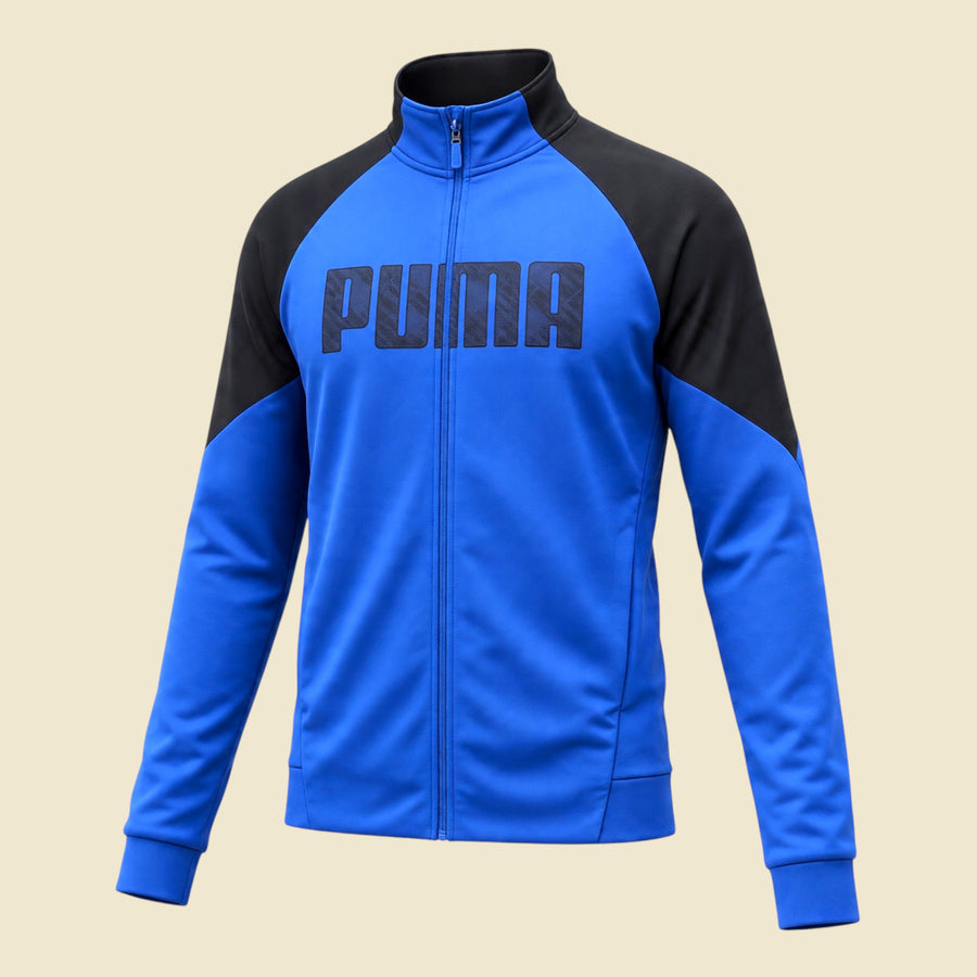 Puma Black & Blue Track Jacket - S