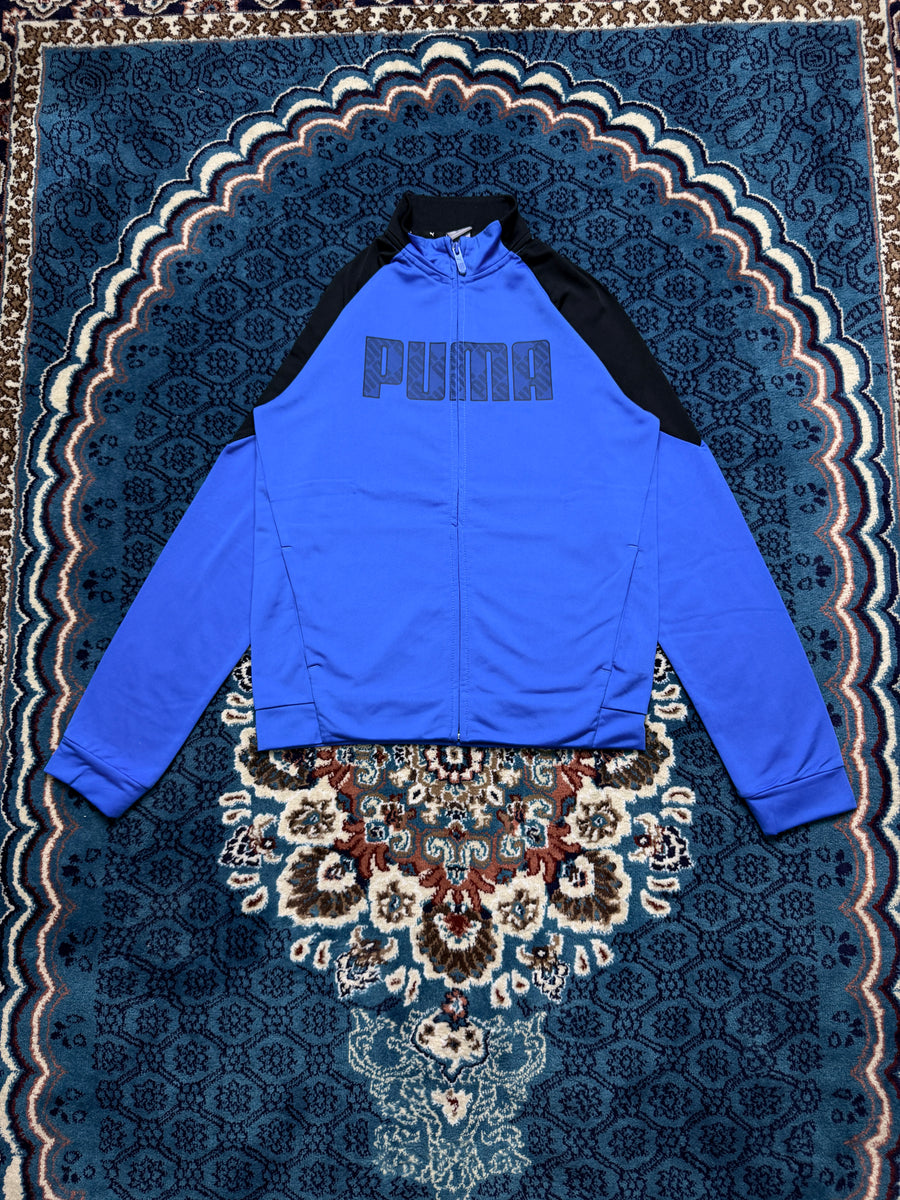 Puma Black & Blue Track Jacket - S