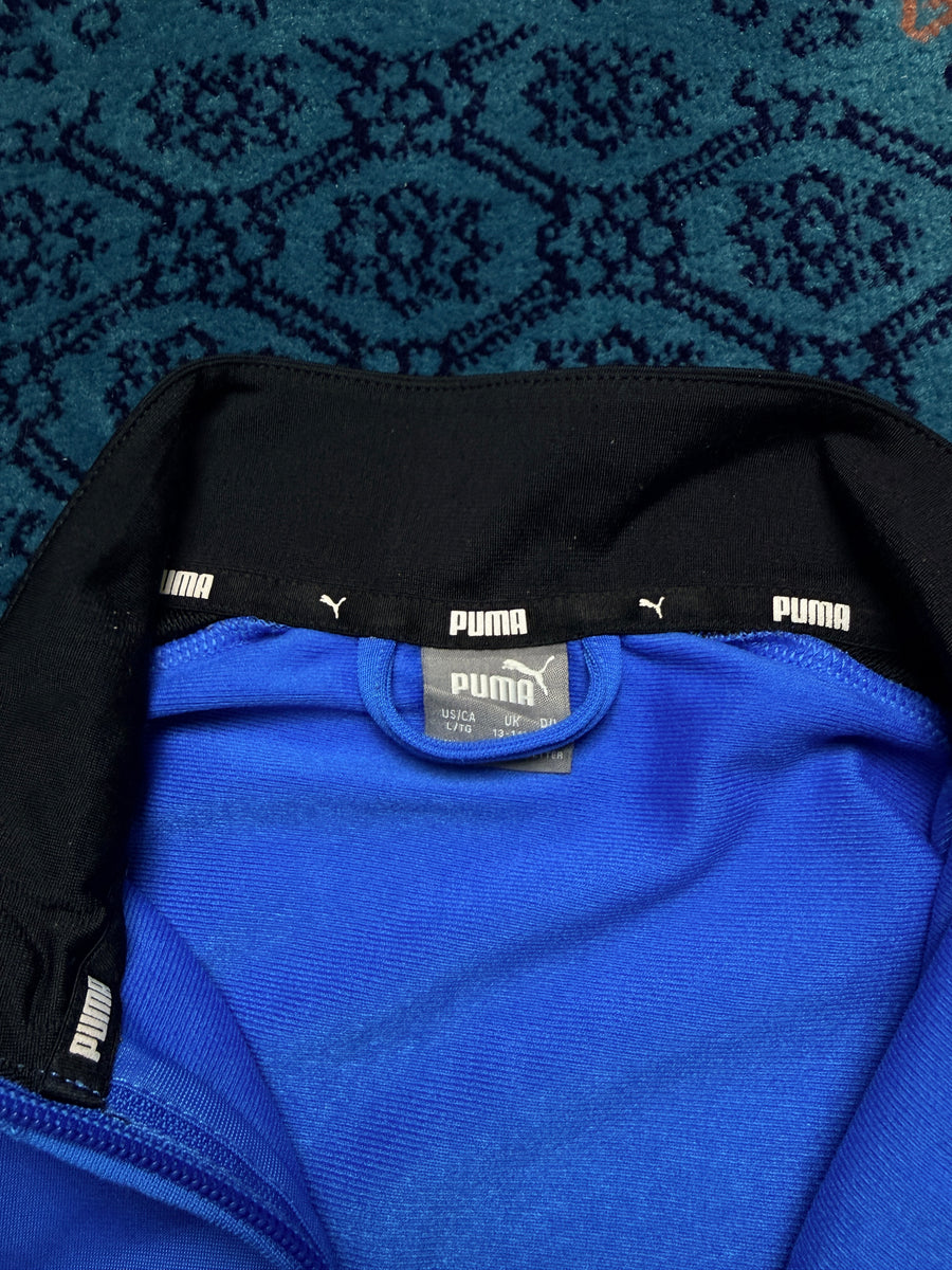 Puma Black & Blue Track Jacket - S