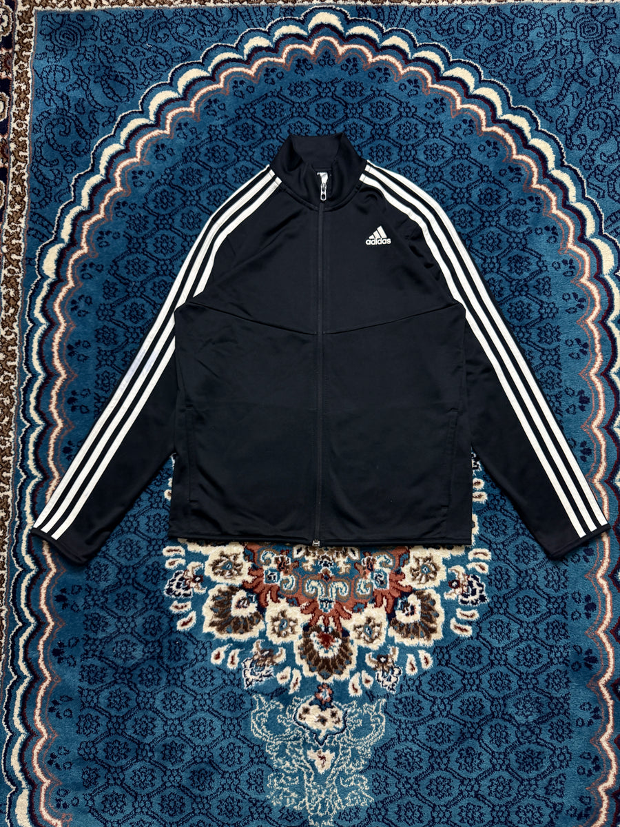 Adidas Black & White Track Jacket - S/M