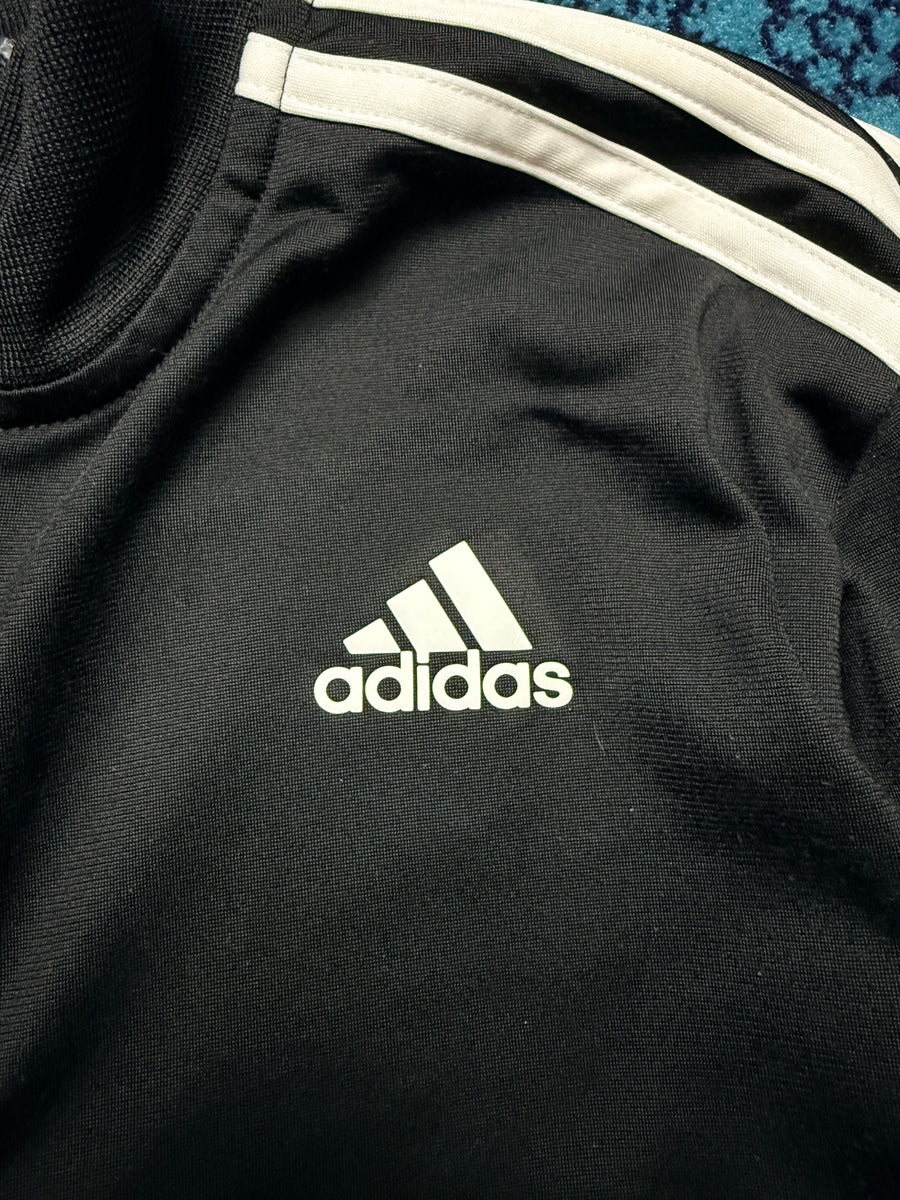 Adidas Black & White Track Jacket - S/M