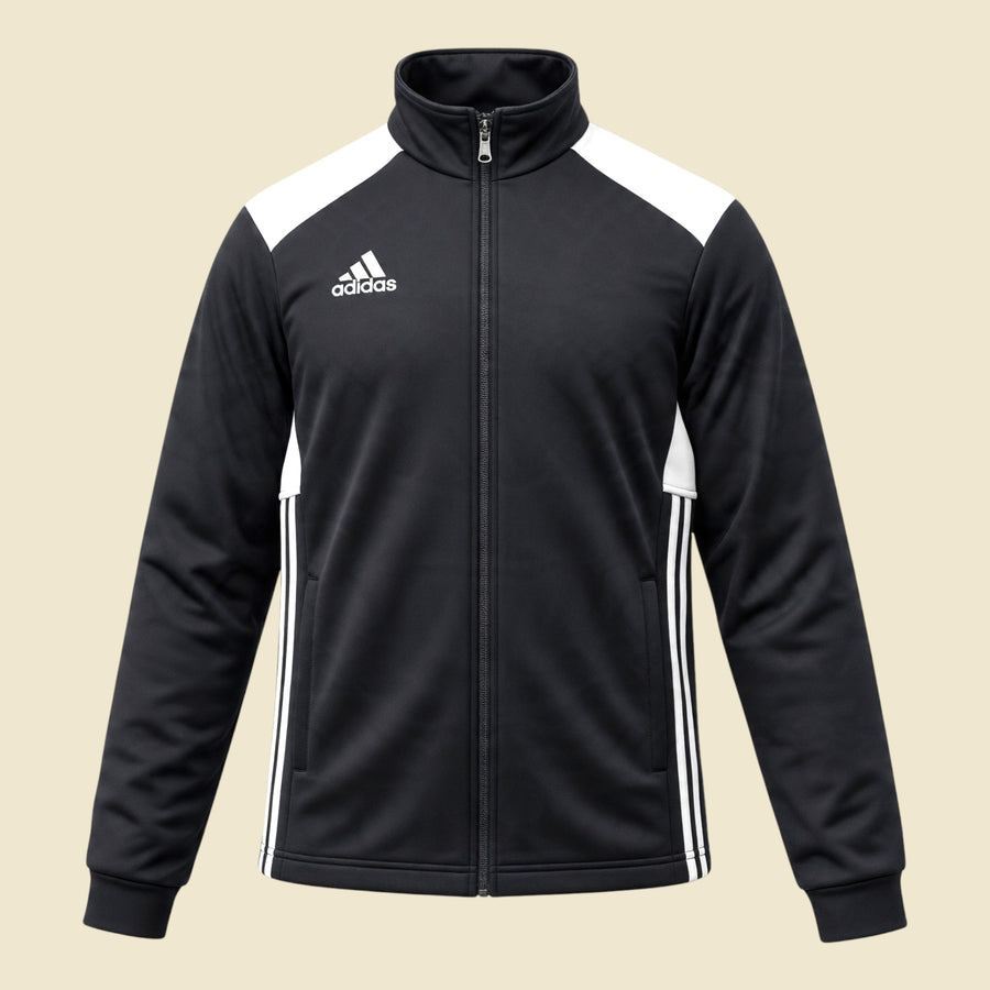 Adidas Black & White Track Jacket - M