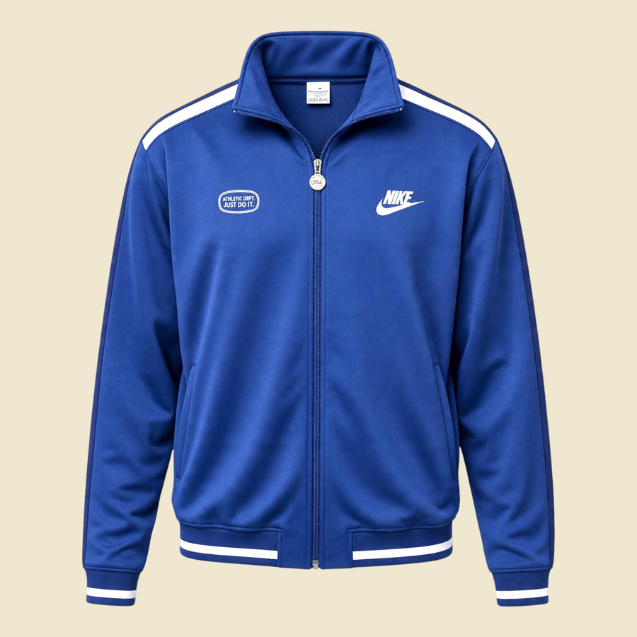 Nike Blue Vintage Sports Jacket - M