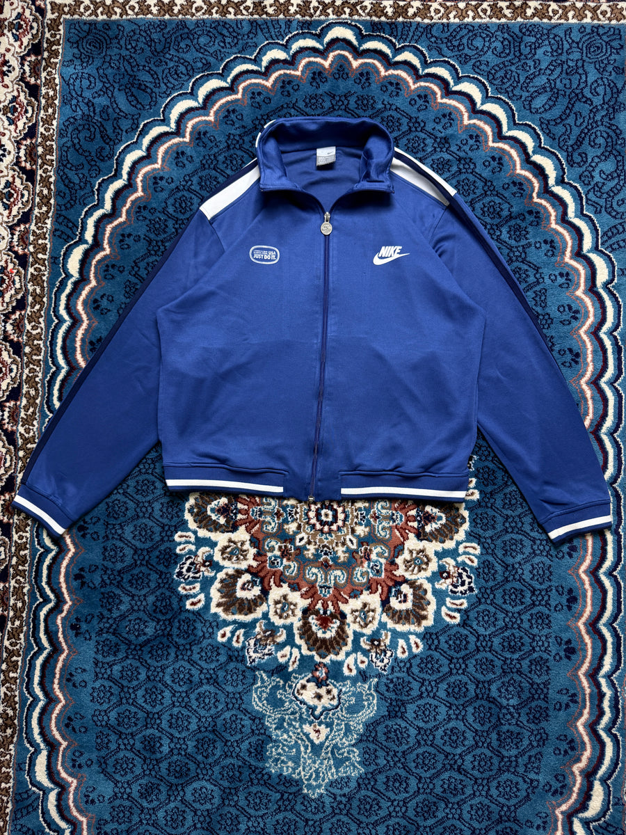 Nike Blue Vintage Sports Jacket - M