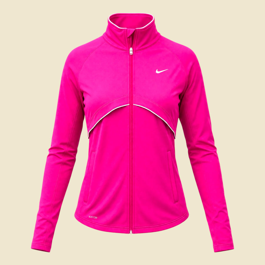 Nike Pink Dri Fit Track Jacket - S