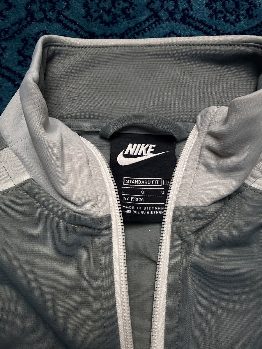 Nike Grey Two Tone Track Jacket - S