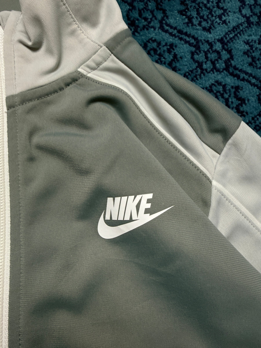 Nike Grey Two Tone Track Jacket - S