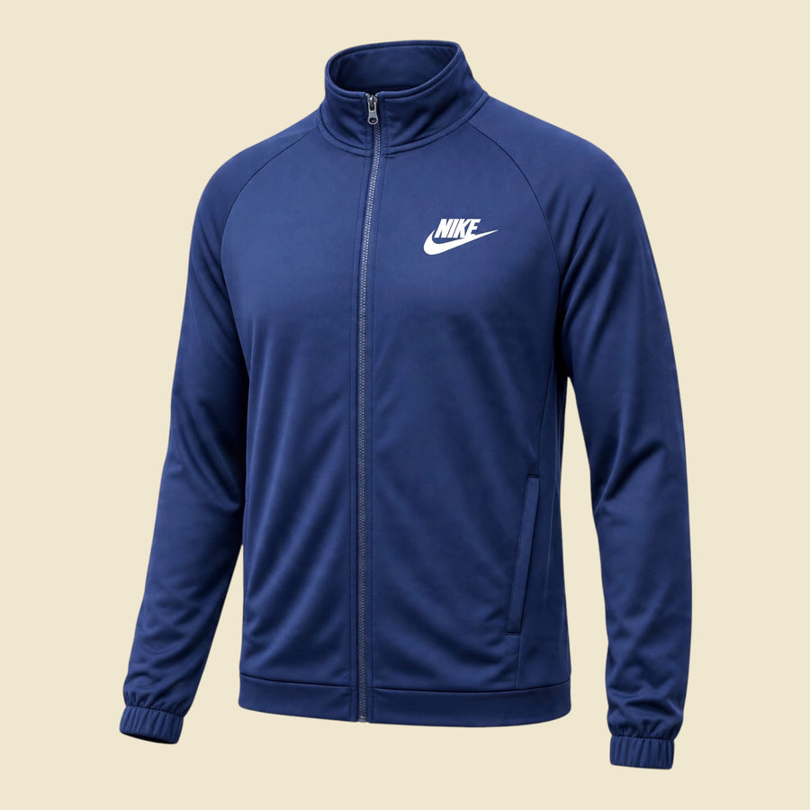 Nike Navy Blue Vintage Track Jacket - M