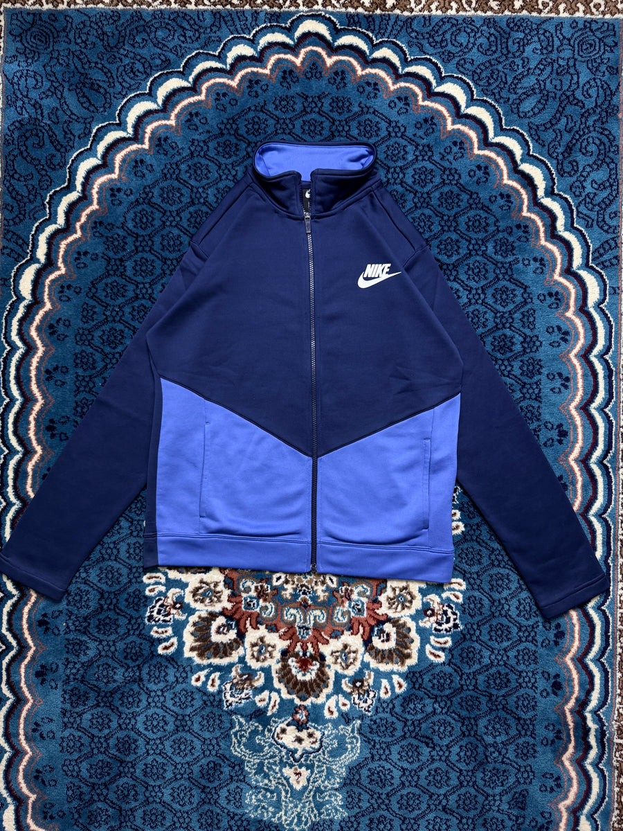 Nike Blue Two Tone Track Jacket - S