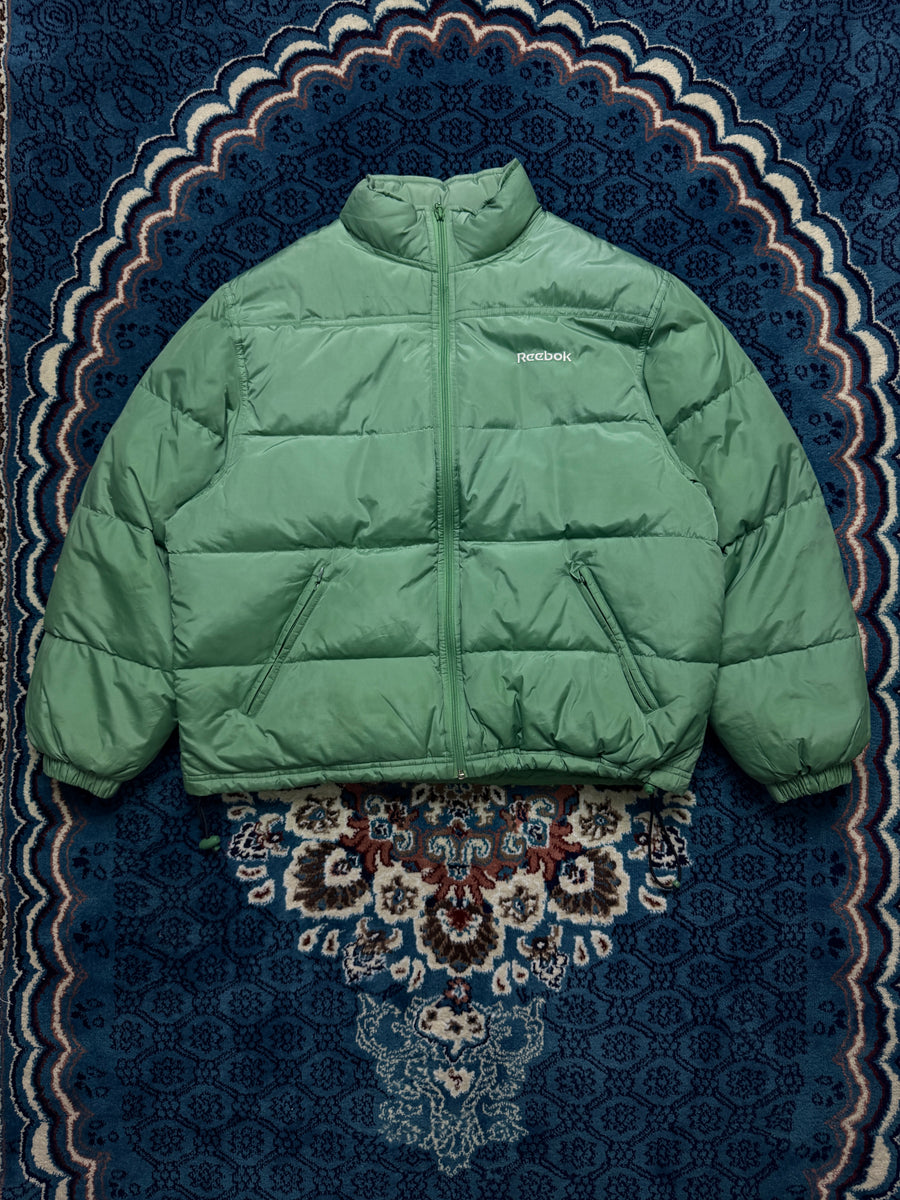 Reebok Green Puffer Jacket - M