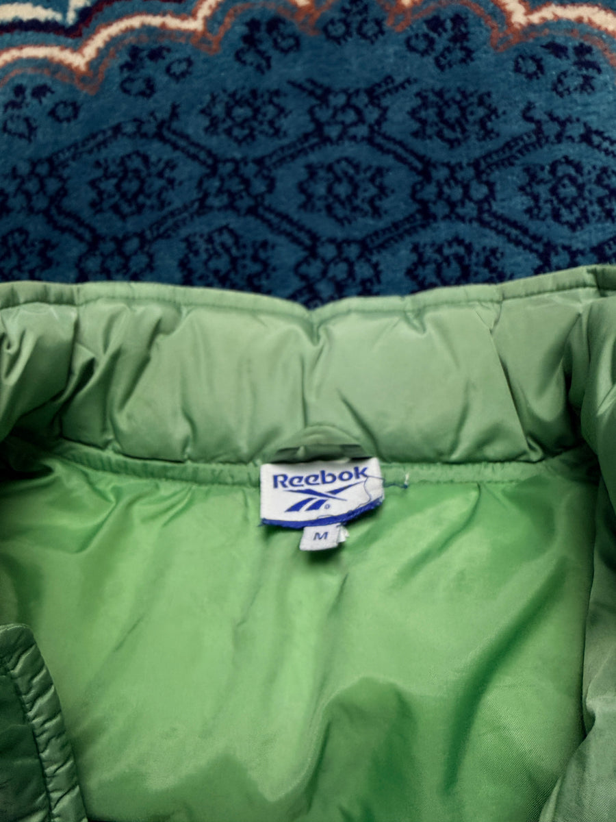 Reebok Green Puffer Jacket - M