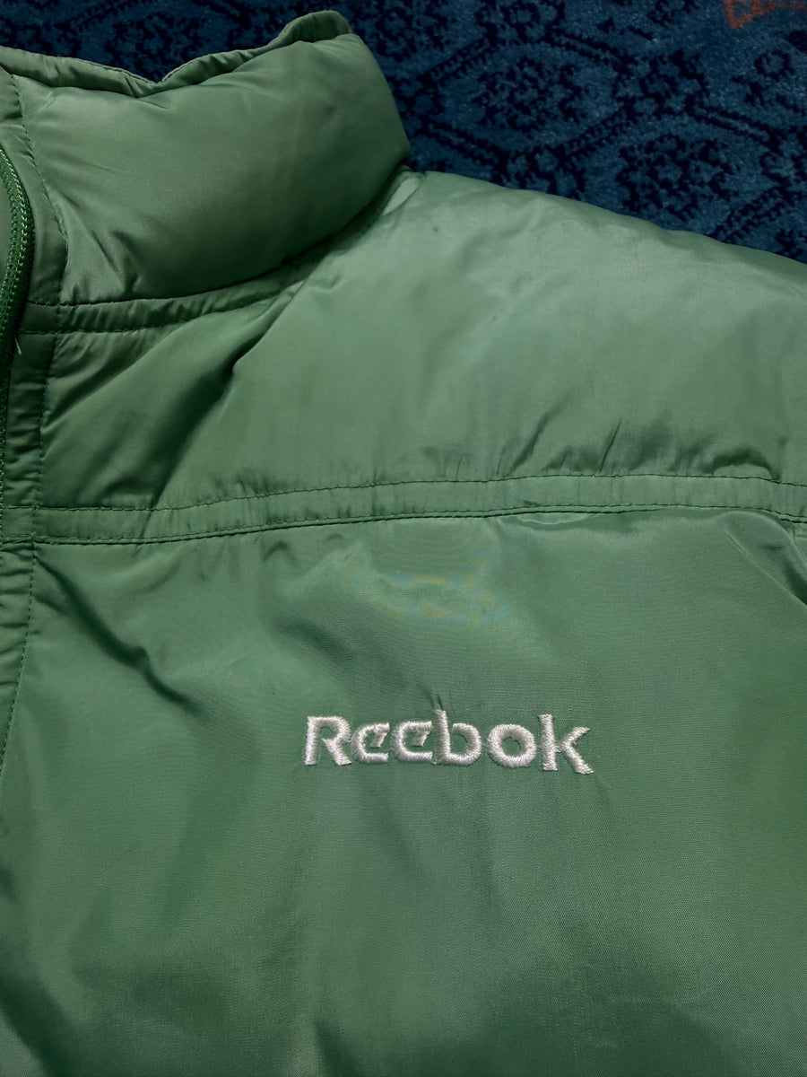 Reebok Green Puffer Jacket - M