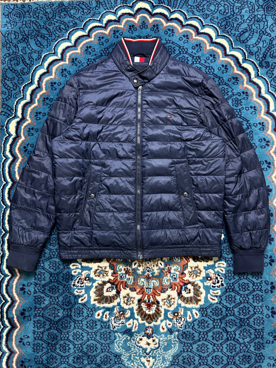 Tommy Hilfiger Navy Puffer Jacket - L