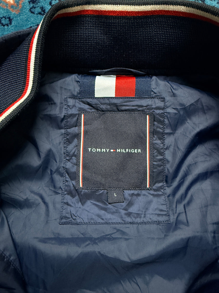 Tommy Hilfiger Navy Puffer Jacket - L