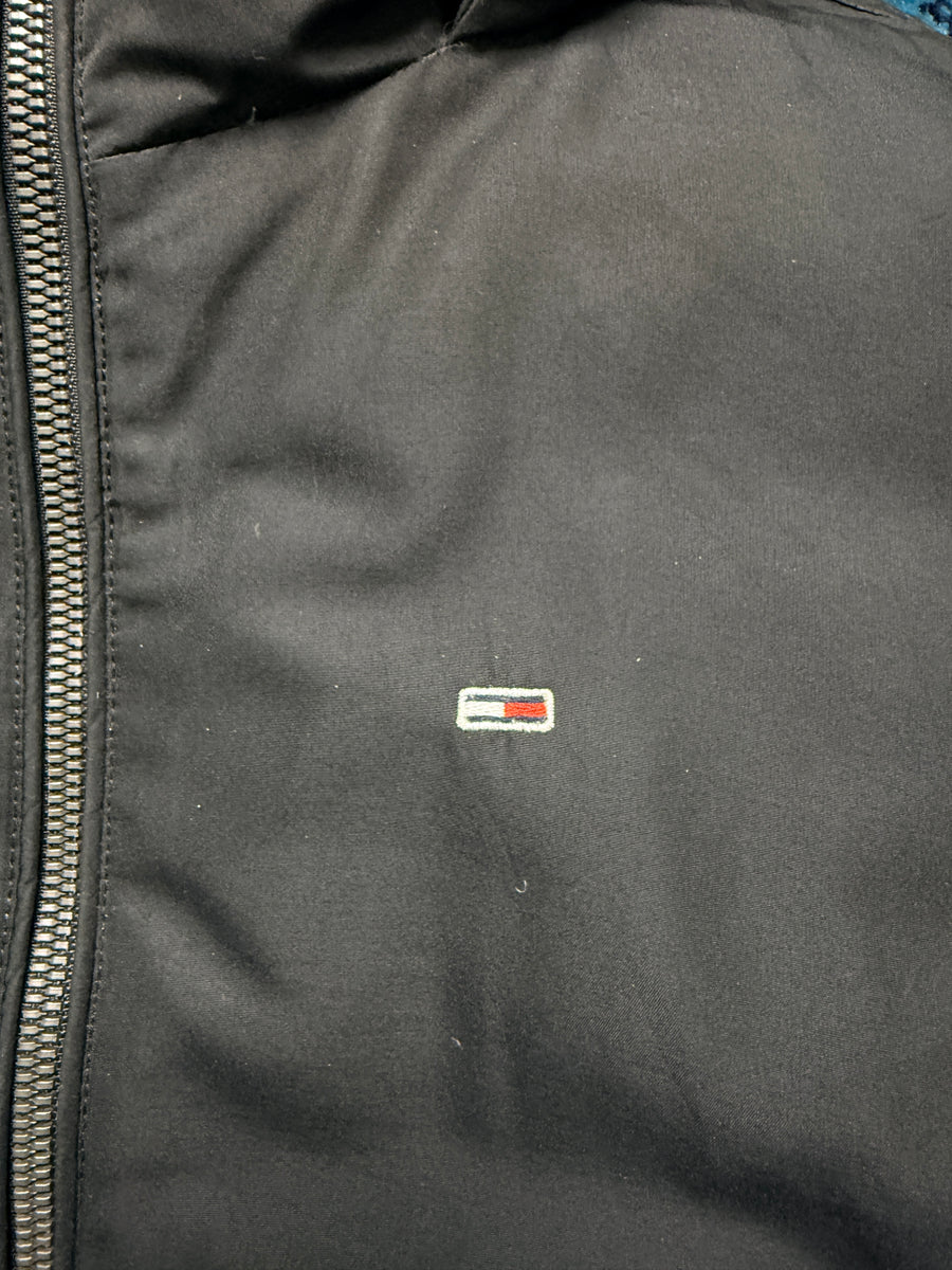 Tommy Jeans Black Hooded Puffer Jacket - S