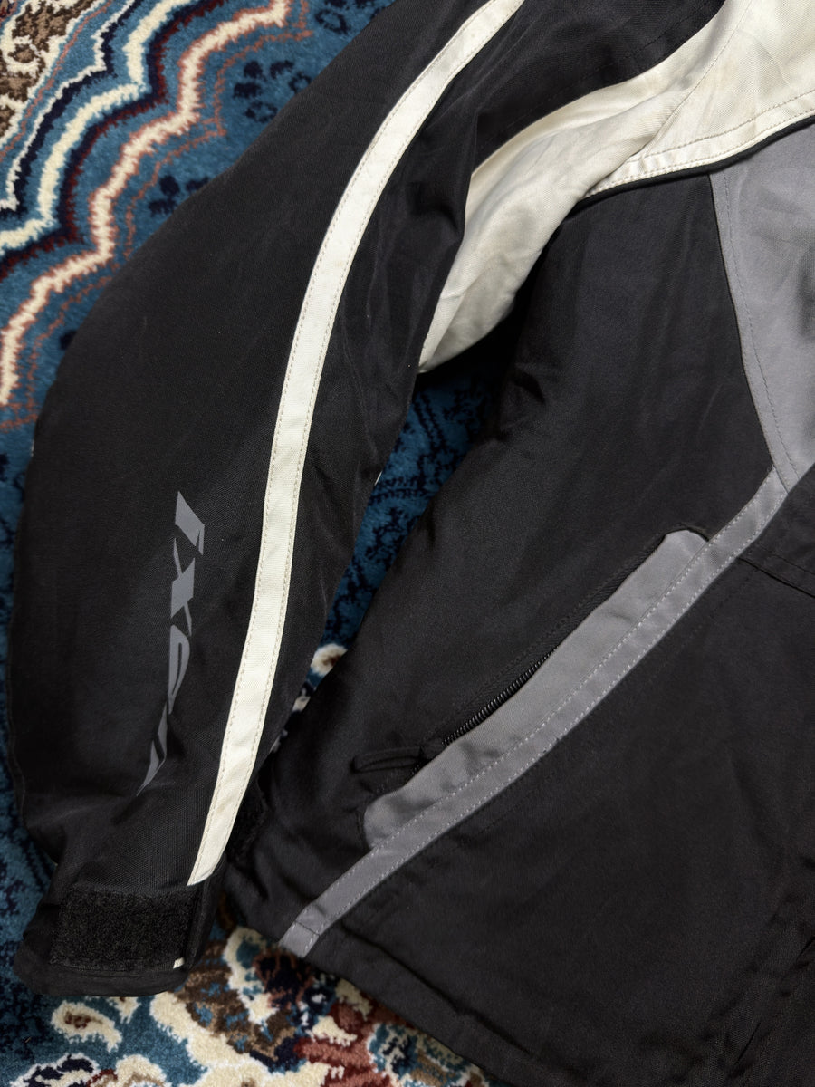 Ixon Capricious Black & White Bike Jacket - S