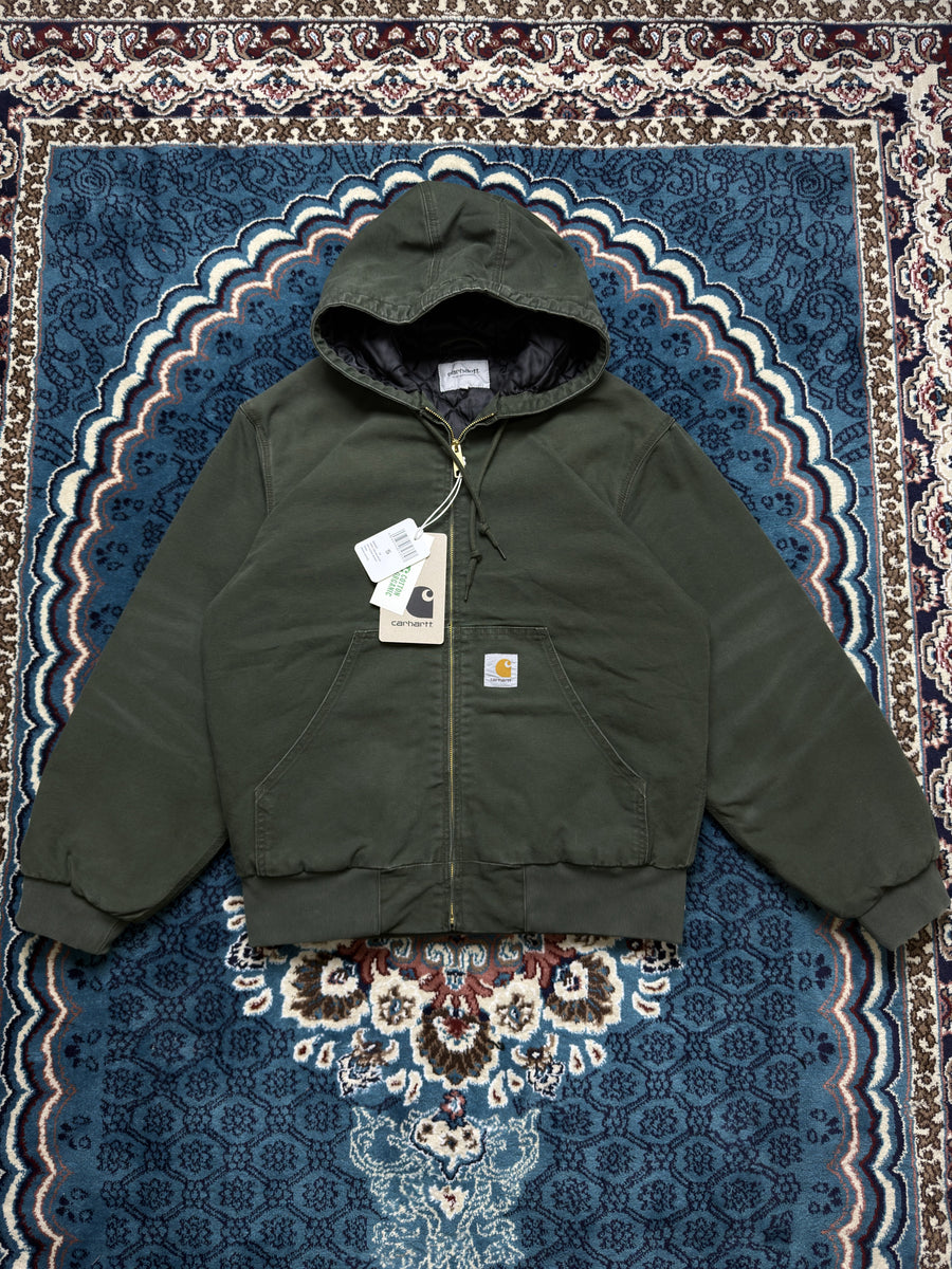 Carhartt Olive Green OG Active Workwear Jacket Tagged - S