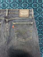 Levi's Dark Blue 511 Slim Fit Washed Jeans - 33