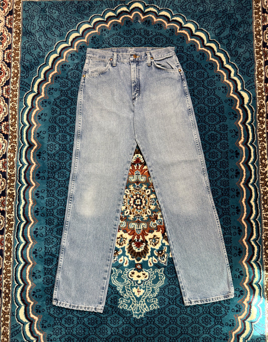Wrangler Blue Straight Fit Jeans - 30