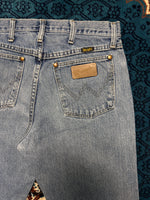 Wrangler Blue Straight Fit Jeans - 30