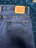 Levi's Blue 569 Faded Relaxed Straight Jeans - 34