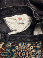 Wrangler Grey Faded Straight Fit Jeans - 36