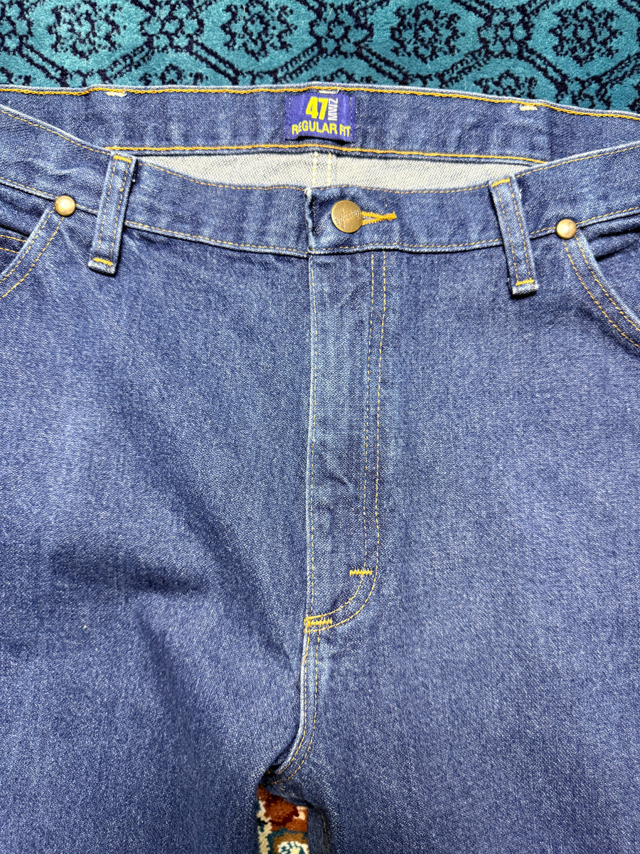Wrangler Blue Regular Fit Jeans - 38