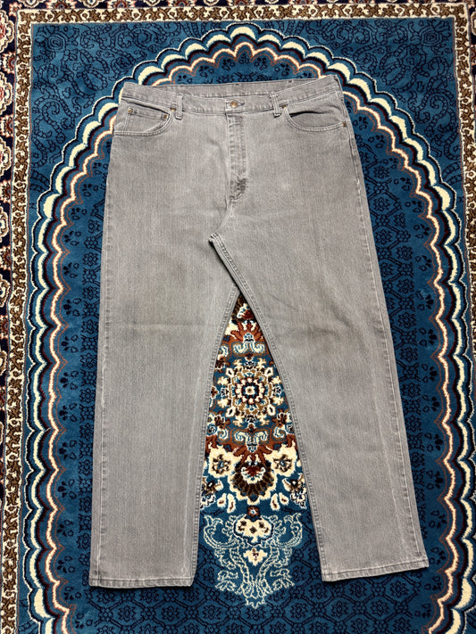Wrangler Grey Relaxed Fit Jeans - 40
