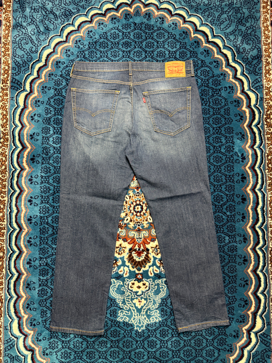 Levi's Blue 541 Athletic Tapered Jeans - 36