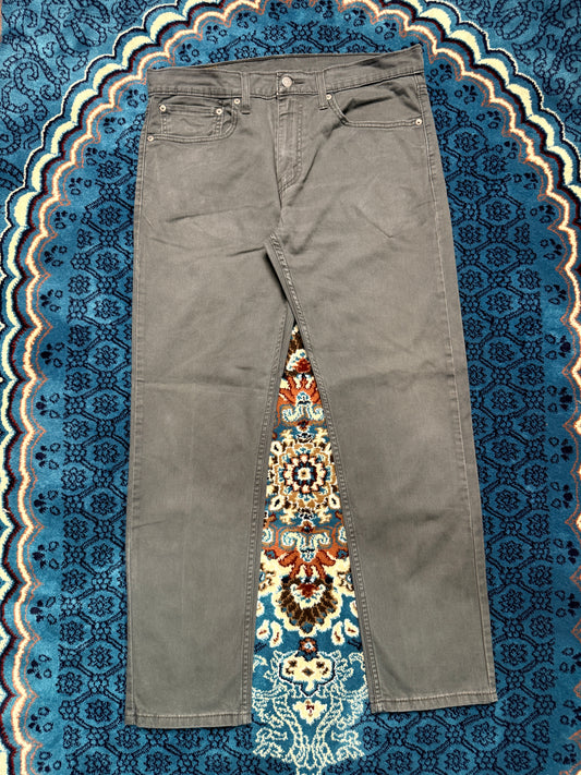 Levi's Grey 502 Regular Tapered Jeans - 34