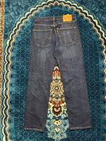 Levi's Navy Blue 514 Low Rise Straight Fit Jeans - 30