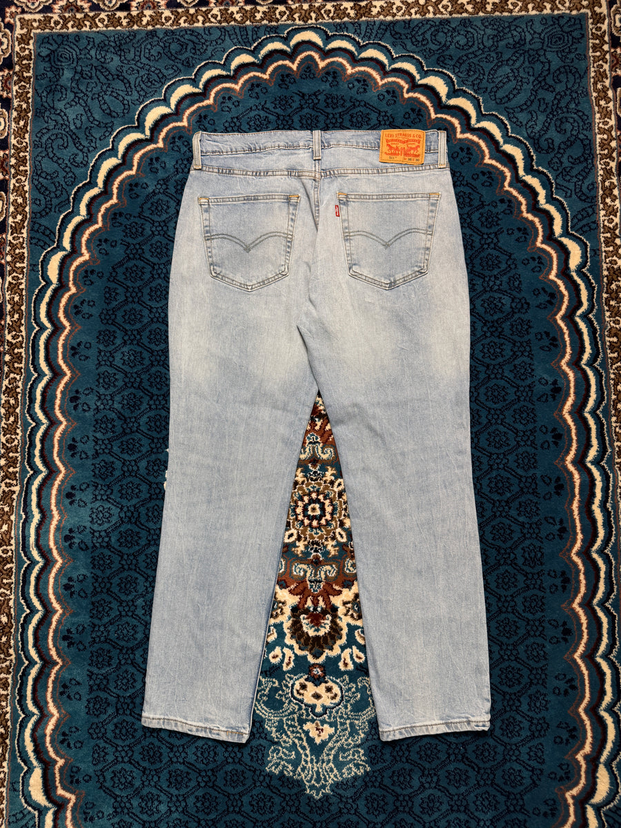 Levi's Light Blue 511 Slim Fit Jeans - 36