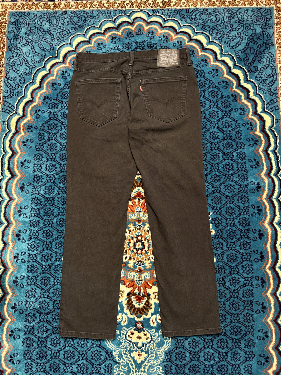 Levi's Black 541 Athletic Tapered Jeans - 32