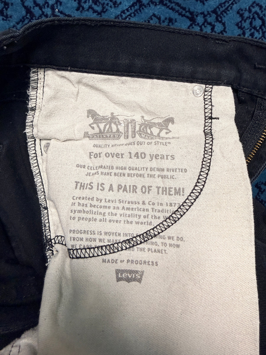 Levi's Black 541 Athletic Tapered Jeans - 32