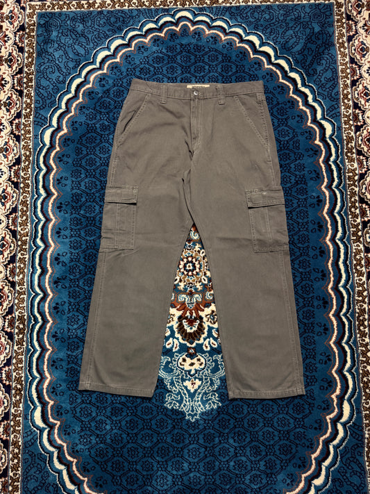 Wrangler Grey Cargo Pants - 34