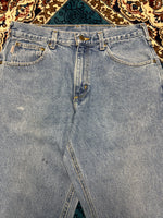 Carhartt Blue Faded Loose Fit Jeans - 32